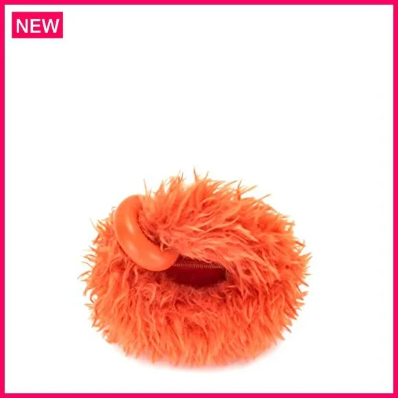 Vegan Leather Top Handle Bag, 7.8x6.9 Inches, Fits Powder Lipstick - Picture 5 of 6